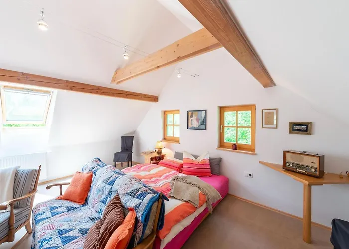 Schwarzenberg Near Lift & Stream Schwarzenberg am Bohmerwald